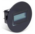 Trumeter 3400-3000 AC/DC Totalizing Counter with &amp;frac14;&amp;quot; spade terminals non-reset, 10 to 300 V DC/20 to 300 V AC, round SAE case-