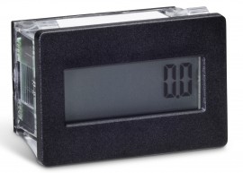 Trumeter 3410-5000 AC/DC Hour Meter with LCD, Snap-In Case, Non-Reset-