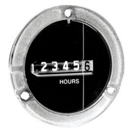 Trumeter 710-0002 Electromechanical Hour Meter with Terminal Block, 115 VAC, 60 Hz-