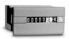 Trumeter 711-0020 Electromechanical Hour Meter, 115 VAC, 60 Hz-