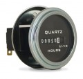 Trumeter 732-0013 Totally-Sealed DC Hour Meter, 10 to 80 VDC, Round Cup-