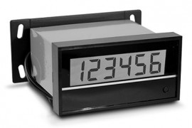 Trumeter 9415-003 LCD Electronic Totalizer with Push-Button Reset, Panel Mount-