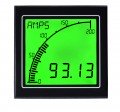 Trumeter APM-CT-APO CT Panel Meter with Outputs, Positive LCD, 0 to 10,000 A-