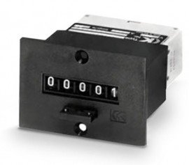 Trumeter B1621/24VAC/18CPS B Series 6-Digit Totalizing Counter, 24 VAC, 18 CPS-
