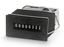 Trumeter B1810/12VDC/25CPS B Series DIN Totalizing Counter, 12 VDC, 25 CPS-
