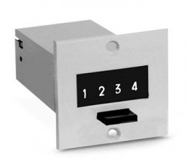 Trumeter D2-4904 4-Digit Electromechanical Counter, 115 VAC, D Base Mount-