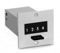 Trumeter D2-4904 4-Digit Electromechanical Counter, 115 VAC, D Base Mount-