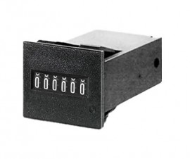 Trumeter E660 Series Non-Reset Totalizing Counter, 24 V DC, 10 CPS, panel mount-