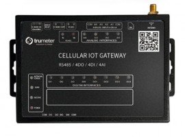 Trumeter IOT-GATEWAY-ETH Remote APM Monitor with Ethernet connection, 24-month Cloud online dashboard access, 13.12'-