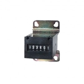 Trumeter KE 610 Series Non-Reset Totalizing Counter, 4.5 to 6 V DC, 10 CPS, front and base mount-
