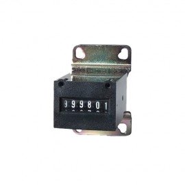 Trumeter KE 610 Series Non-Reset Totalizing Counter, 4.5 to 6 V DC, 10 CPS, front and base mount-