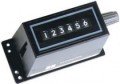 Trumeter 10 Series Totalizing Counter, 115 V AC, knob reset, base mount-