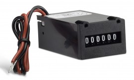 Trumeter R8-4916 Non-Reset Counter, 24 VDC, Front Mount-