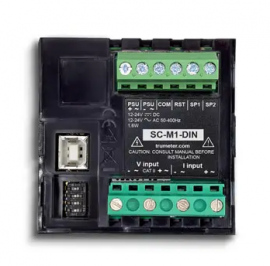 Trumeter SC-M1-DIN M1 DIN-Rail Mounting Signal Conditioner for up to 5 A, 600 V AC/DC, 2 to 400 Hz-