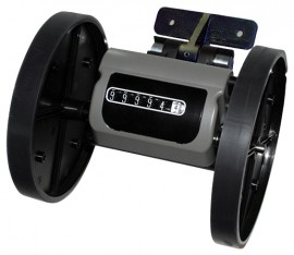 Trumeter 2300-14MFFG Heavy-Duty Mechanical Length Measuring Unit with 12&amp;quot; wheels, full feet, top-going-