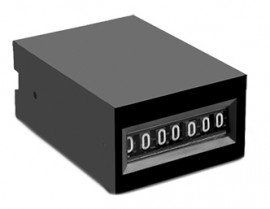 Trumeter T11-4017 Rear-Mount 7-Digit Electromechanical Counter with 10.5&amp;quot; wire leads, 5 V DC, non-reset-