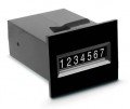 Trumeter T8-4017 Non-Reset Electromechanical Totalizer, 24 VDC, PCB Mount-