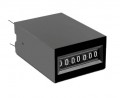 Trumeter 4017 Series 7-Digit Non-Reset Totalizing Counter, 12 V DC, 25 CPS, PCB mount 4 to 40 thread-