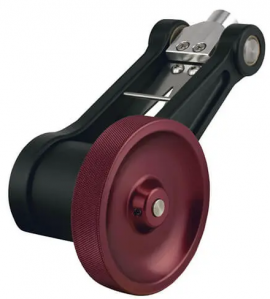 Trumeter TR3 Tru-Trac Series Encoder and Measuring Wheel with 6' cable, 12" urethane, 0001 CPR, quadrature a and b, line driver-