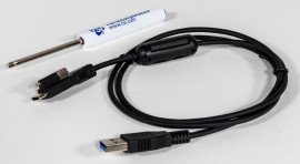 TSI/Alnor 5000-USB-LOCK USB-C to USB-A Cable with screw lock for 5000 flowmeters-