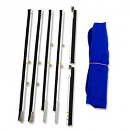 TSI Alnor 801200 Hood &amp; Frame Kit, 1' x 4' (305 mm x 1220 mm)-