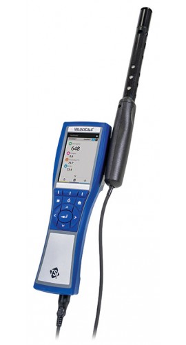 TSI VelociCalc 9600 Multi-Function Ventilation Meter with IAQ probe, CO<sub>2</sub>/RH/&amp;deg;F-