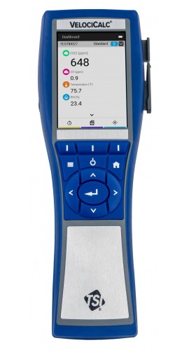 TSI VelociCalc 9630 Multi-Function Ventilation Meter with ISO 17025 accreditation, 20.36 to 36.65 inHg, -15 to 15 inH&lt;sub&gt;2&lt;/sub&gt;O-