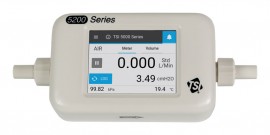 TSI/Alnor 5210-2 Advanced Gas Mass Flowmeter with kit, Air/O<sub>2</sub>/N<sub>2</sub>, 0 to &amp;plusmn;30 Std L/min-
