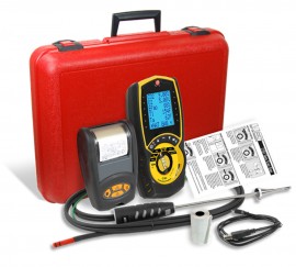UEi C161KIT Residential Flue Gas Combustion Analyzer with Printer and Case-