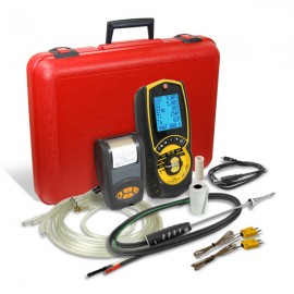 UEi C163KIT Flue Gas Combustion Analyzer with Pressure and Printer-