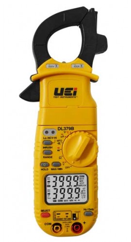 UEi DL379B Digital HVAC/R Clamp Meter, -22 to 752&amp;deg;F-