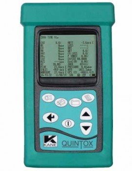 UEi K9206 Industrial Combustion Analyzer, 0 to 25% O2, 2,000 ppm CO-