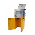 Uni-Ram UM120WHR Spray Gun Washer for waterborne paint only, water recovery, heater installed-