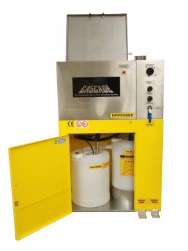 Uni-Ram UPP6800E Pressure Pot Cleaner with recycler integration, tall tank-
