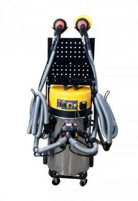 Uni-Ram UR800QVAC Mobile Sanding Vacuum, 120 V, 50/60 hz, 2000 W-
