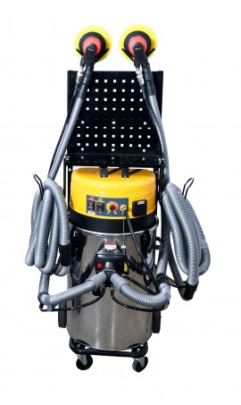 Uni-Ram UR800QVAC-PR2 Mobile Sanding Vacuum with 2 sanders, 120 V, 50/60 hz, 2000 W-