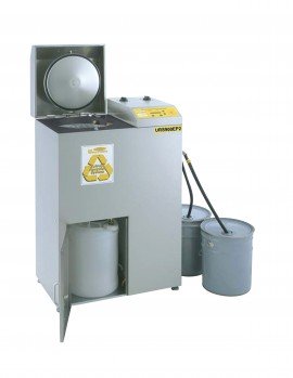 Uni-Ram URS900 Series Solvent Recycler, 6.6 gal, 240 V, water screen and filter-