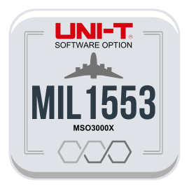 UNI-T MSO3000X-MIL1553 Aerospace Serial Bus Trigger and Analysis Option (MIL-STD-1553)-