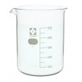 VEE GEE 10020-500A SIBATA Glass Beaker, 500 mL, 10-pack-