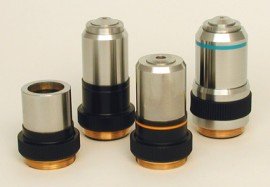 VEE GEE 1100-060XBAO Achromatic Objective with Retractable Tip, 60X-