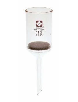 VEE GEE 1311-1716 SIBATA Buchner Funnel with fritted disc, 140 mL, 17 G-