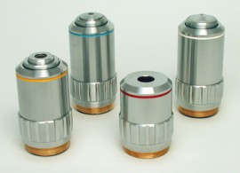 VEE GEE 1400-004XLBOI Microscope Objective, 4x plan infinity/LWD/0.10 N.A.-