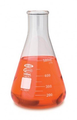 VEE GEE 20231-1000 Glass Erlenmeyer Flask, 1000 mL-
