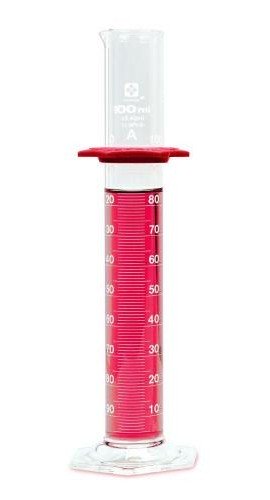 VEE GEE 202GK-006 SIBATA Glass Graduated Cylinder Set, class A-