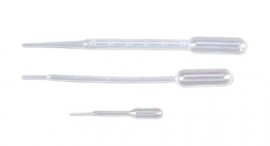VEE GEE 20327-3SB Natural Transfer Pipette, 20 wrap sterile, 3 ml-
