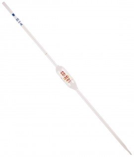 VEE GEE 2040A-8 SIBATA Class A Reusable Volumetric Pipet, 8 mL-