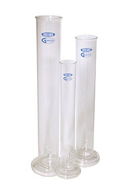 VEE GEE 21000-250 Hydrometer Jars, 250mL, Qty 2-