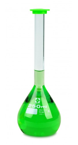 VEE GEE 2303A-500 SIBATA Class A Volumetric Flask, 500 mL-