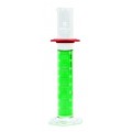 VEE GEE 2351A-5 SIBATA Glass Graduated Cylinder, class A, 5 mL-