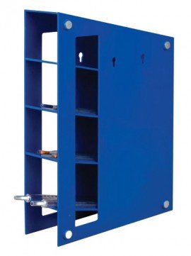 VEE GEE 30102 Pipet Rack, ABS, blue-